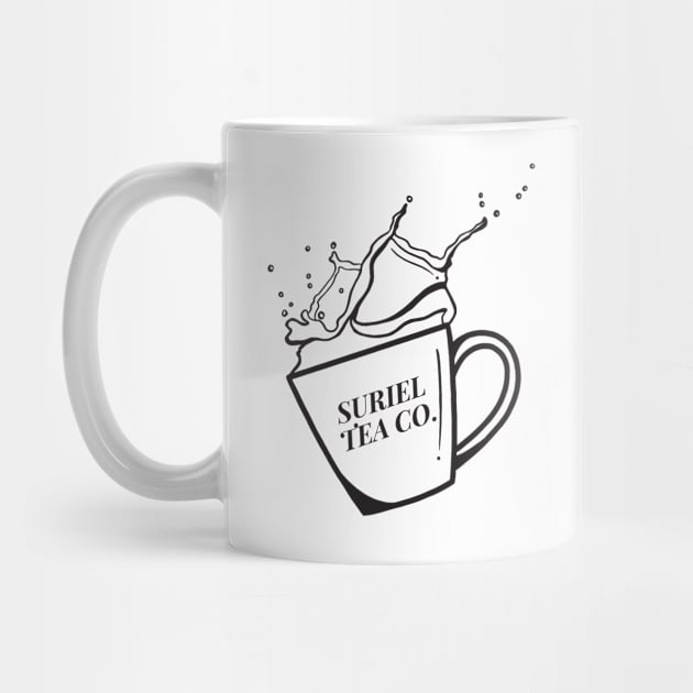 Suriel Tea Co Acotar Book SJM Merch Bookish by JDVNart